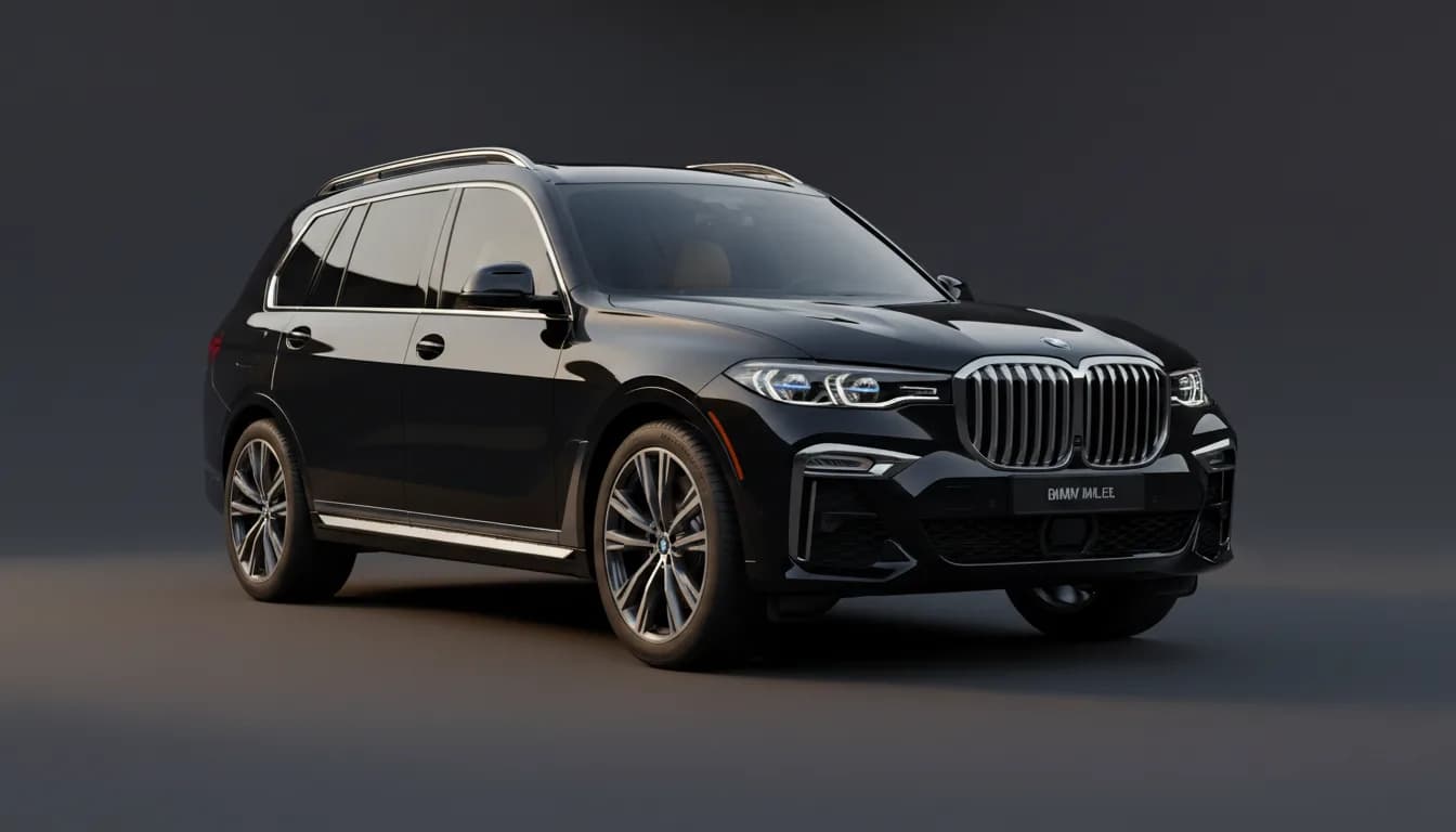 BMW X7 chauffeur hire in Sydney