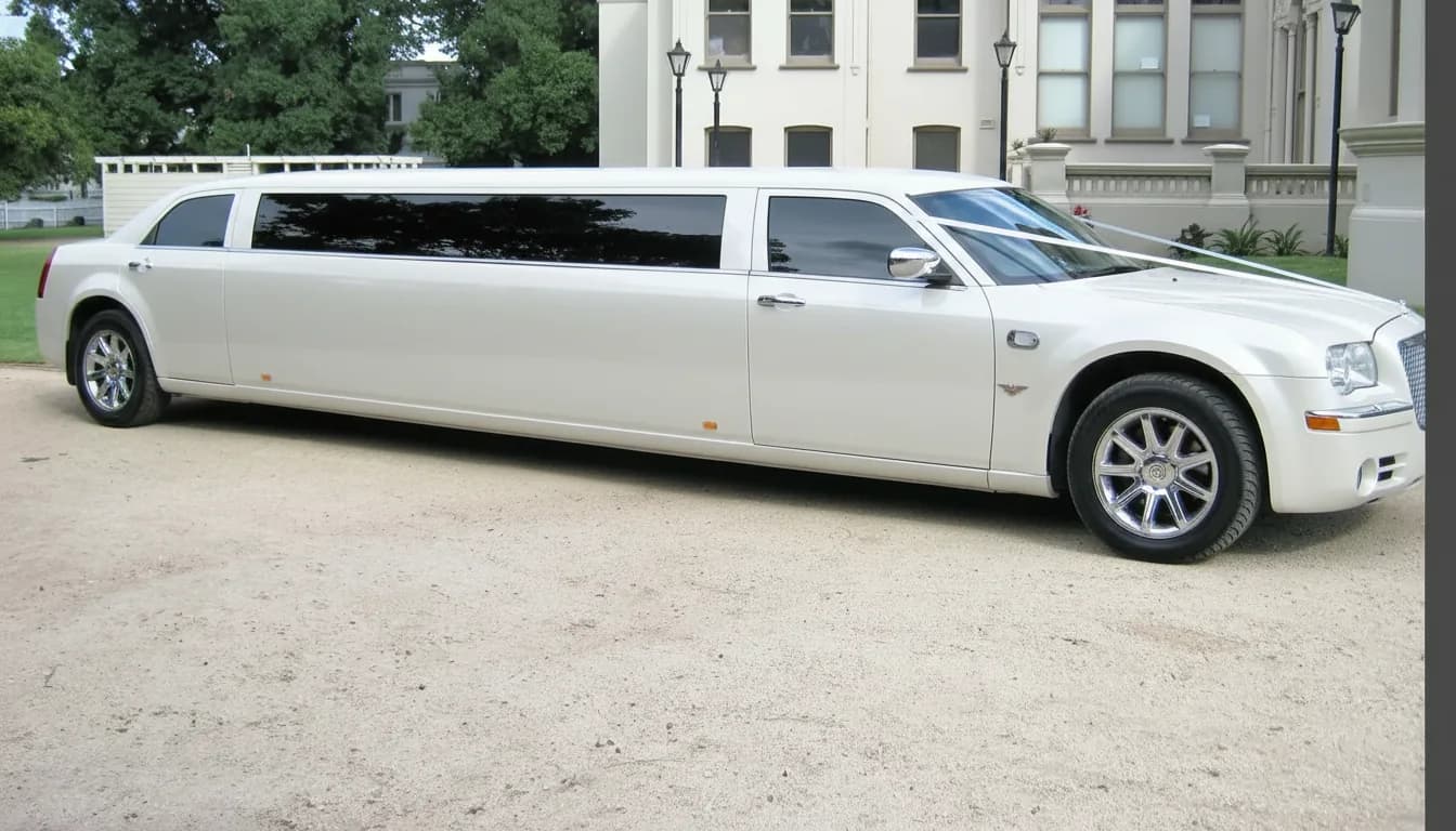 Chrysler 300C Stretch Limousine chauffeur hire in Sydney
